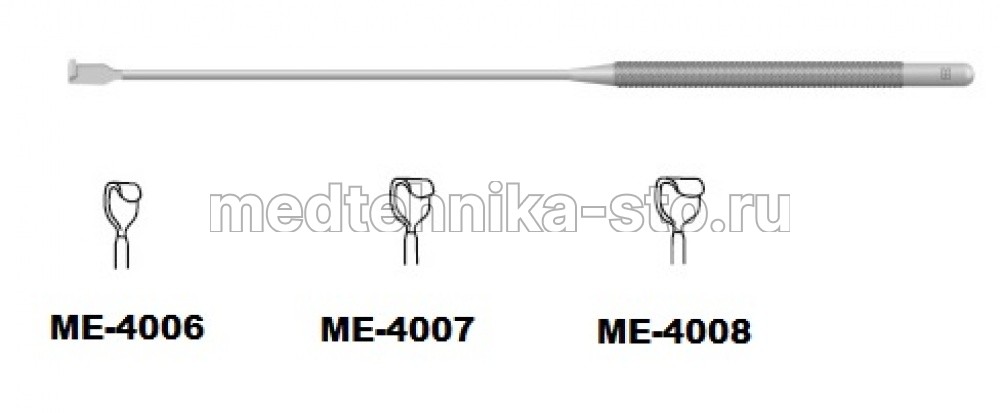 Крючок микрохирургический, р.ч. 4 мм