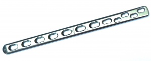 Пластина прямая комбинированная с УС, дл. 173 мм, 11 отв.